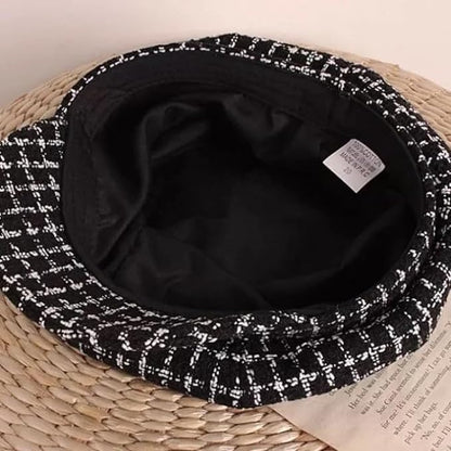 PU Leather Greek Fisherman Cap Hat for Little Girls