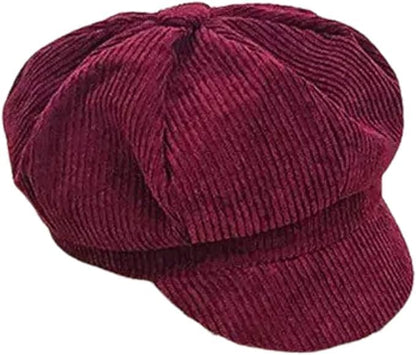 Girls' Corduroy Newsboy Cap