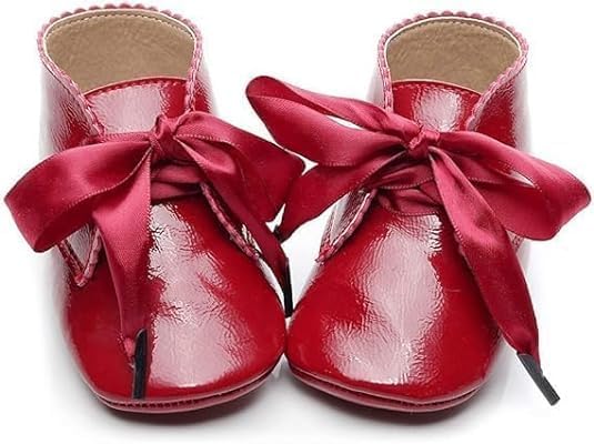 Baby Girls First Walker Shoes Lace Up Winter Fall