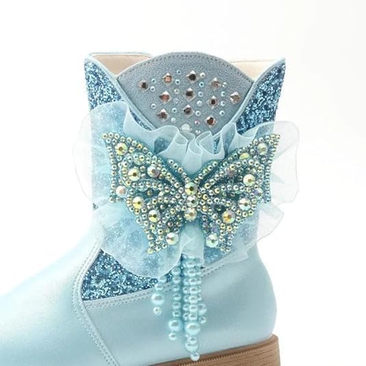 Mid-calf winter princess boots for girls - S0057