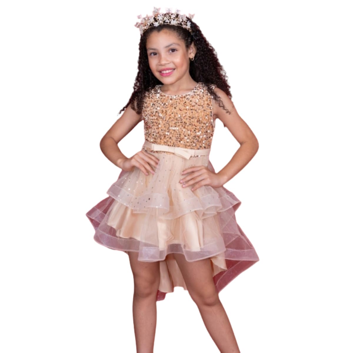 Birthday Evening Ball Gown for Girls Party Dress