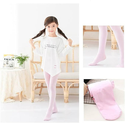 Girls Ballet Dance Tight for Students Footed Tights