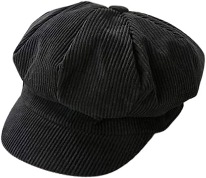 Girls' Corduroy Newsboy Cap