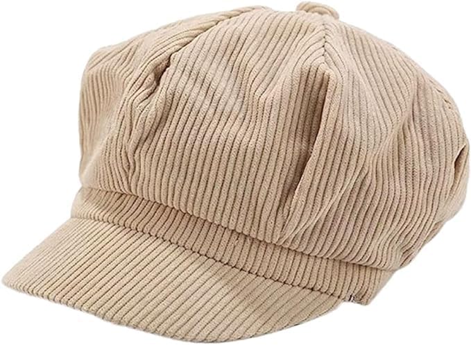 Girls' Corduroy Newsboy Cap