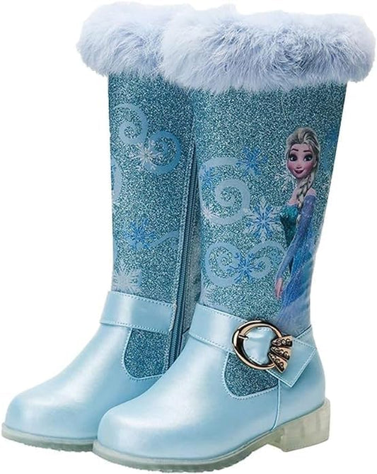 Girl's Winter boots with velvet of Princess High Boots - S0030