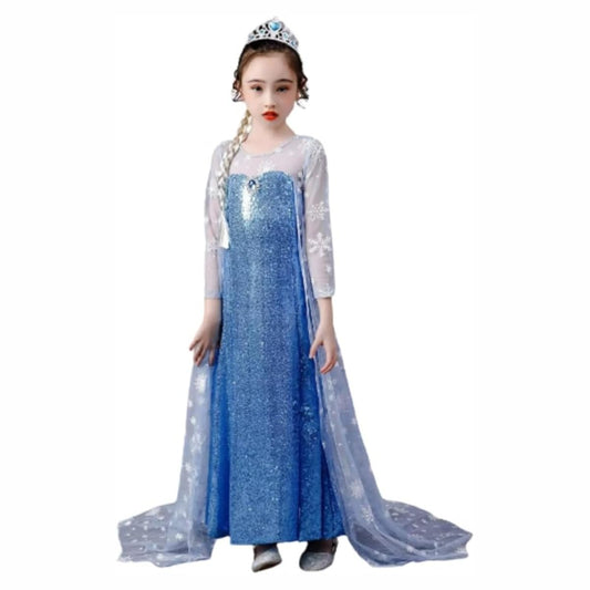 Frozen Elsa Costume for Girls Sequin Princess Dress