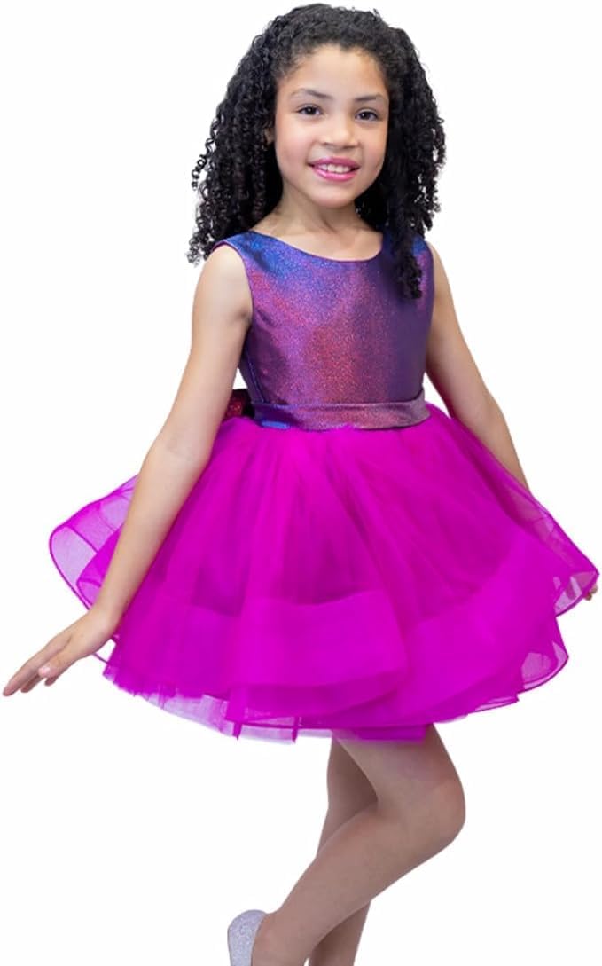 Shinning Sparkly Tulle Dress Party Birthday Girl