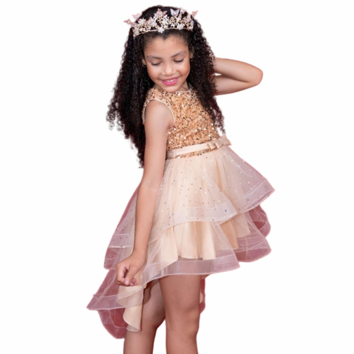 Birthday Evening Ball Gown for Girls Party Dress