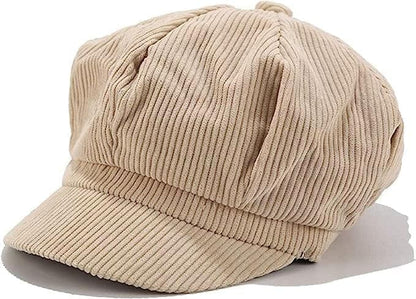 Girls' Corduroy Newsboy Cap