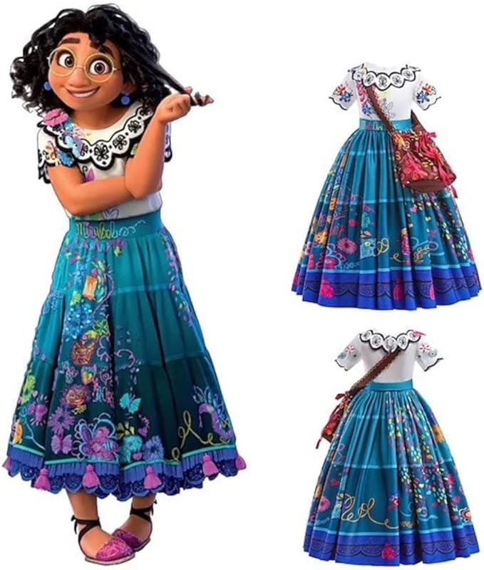 Disney Mirabel Costume Halloween Outfit for Girls