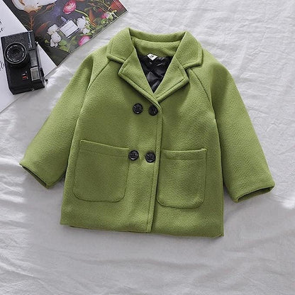 Boys' Winter Wool Coat