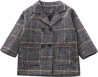 Boys' Winter Wool Coat