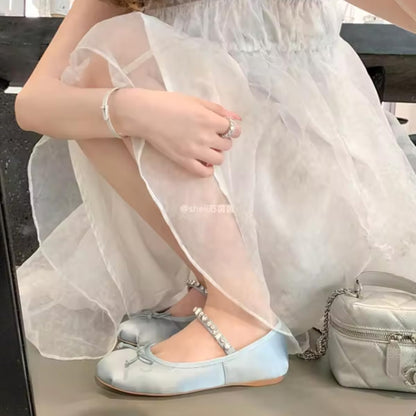 Leather Ballet Shoes for Women and Girls