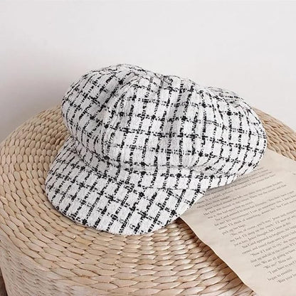 PU Leather Greek Fisherman Cap Hat for Little Girls