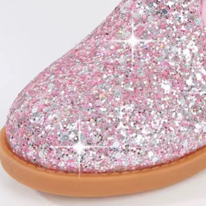 Sparkly Princess Winter Boots for Girls