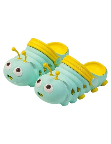 Toddler Girls and Boys Sandals Cartoon Caterpillar Non-Slip Water Clogs Unisex