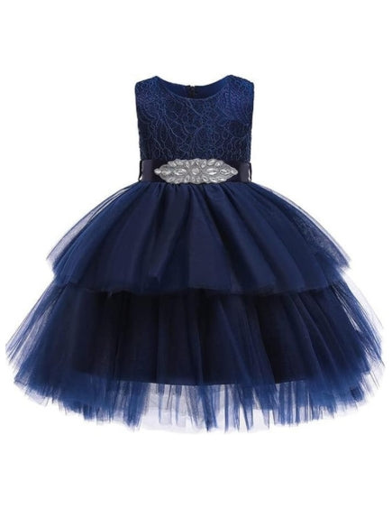 Princess Dress in Layered Tulle and lace for Special Occasions