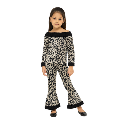 Leopard Costume for Girls 2 Pieces Set - G0139
