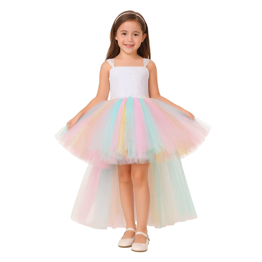 Rainbow Tulle Dress for Dress Party Dress - G0104